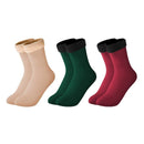 3 Pares de Meia Térmica Feminina Aveludada - Loja Menina Maluca