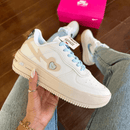 Nike Air Force Love Azul Feminino Premium - Loja Menina Maluca