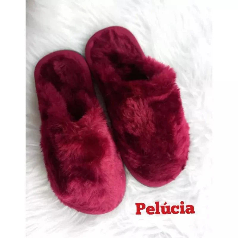 Pantufa adulto e infantil, de Pelúcia Confortável, Atiderrapante, Unissex - Loja Menina Maluca