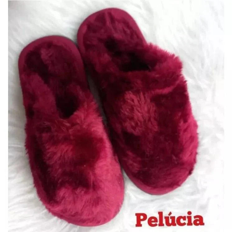 Pantufa adulto e infantil, de Pelúcia Confortável, Atiderrapante, Unissex - Loja Menina Maluca