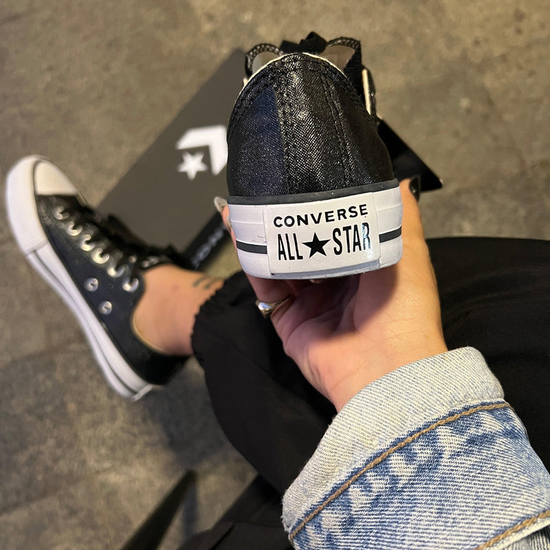 Tênis All Star Glow Preto Feminino Premium - Loja Menina Maluca