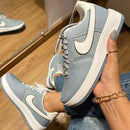 Tênis Nike Air Force 1 Azul Feminino Premium - Loja Menina Maluca