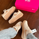 Tênis Nike Air Force 1 Jeans Off White Rosado Premium - Loja Menina Maluca