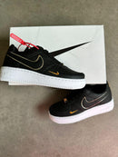 Tênis Nike Air Force 1 Preto Dourado Premium - Loja Menina Maluca