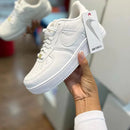 Tênis Nike Air Force Branco Clássico Feminino Premium - Loja Menina Maluca