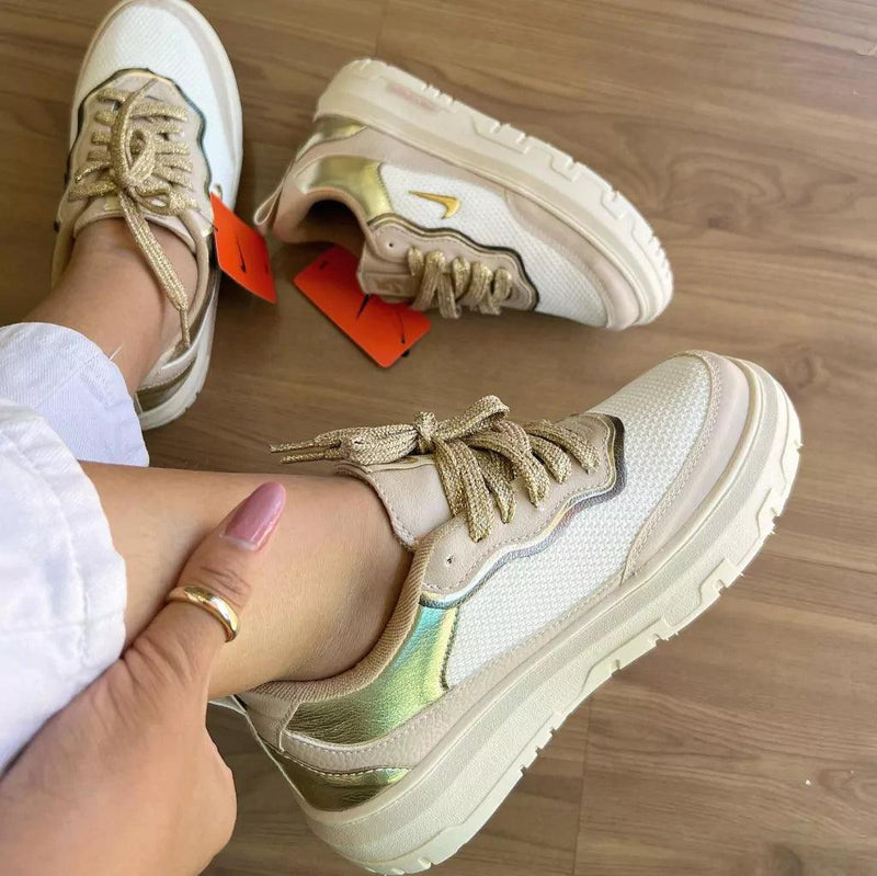 Tênis Nike Air Force Brilho Feminino Premium - Loja Menina Maluca