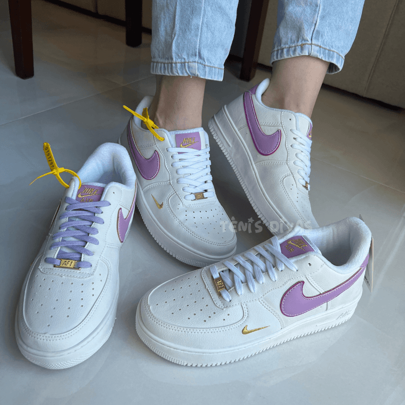 Tênis Nike Air Force Lilás Feminino Premium - Loja Menina Maluca