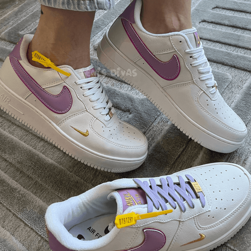 Tênis Nike Air Force Lilás Feminino Premium - Loja Menina Maluca