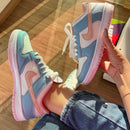 Tênis Nike Dunk Azul e Rosa Bebê Premium - Loja Menina Maluca